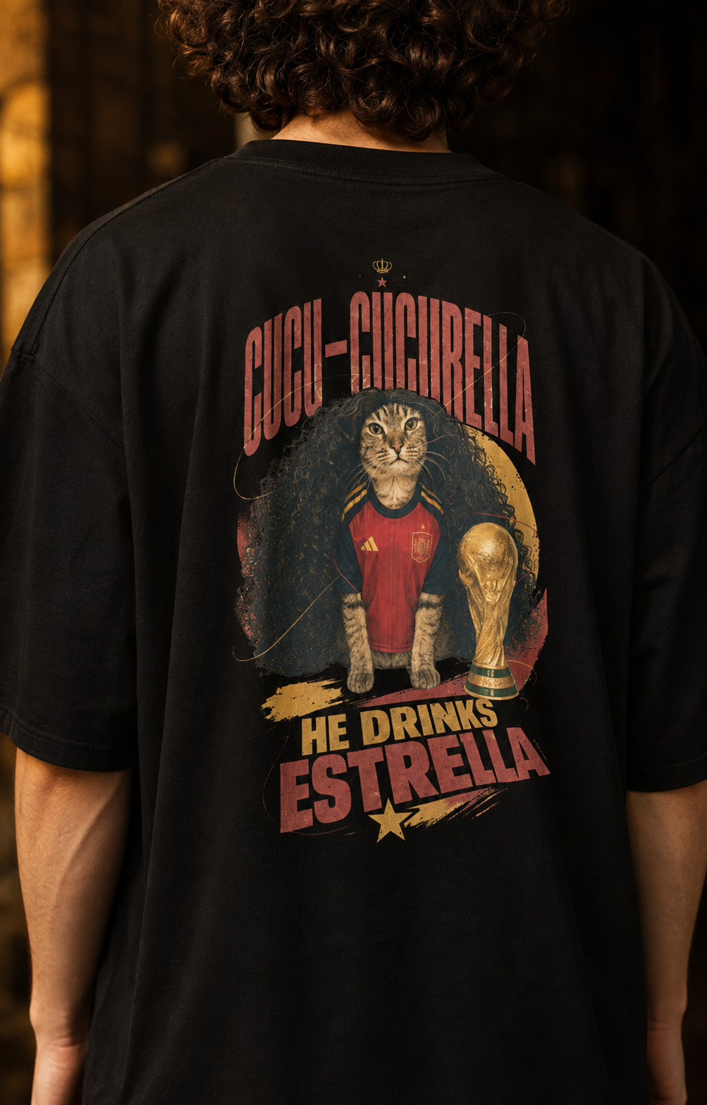 CUCU-CUCURELLA - Camiseta oversized