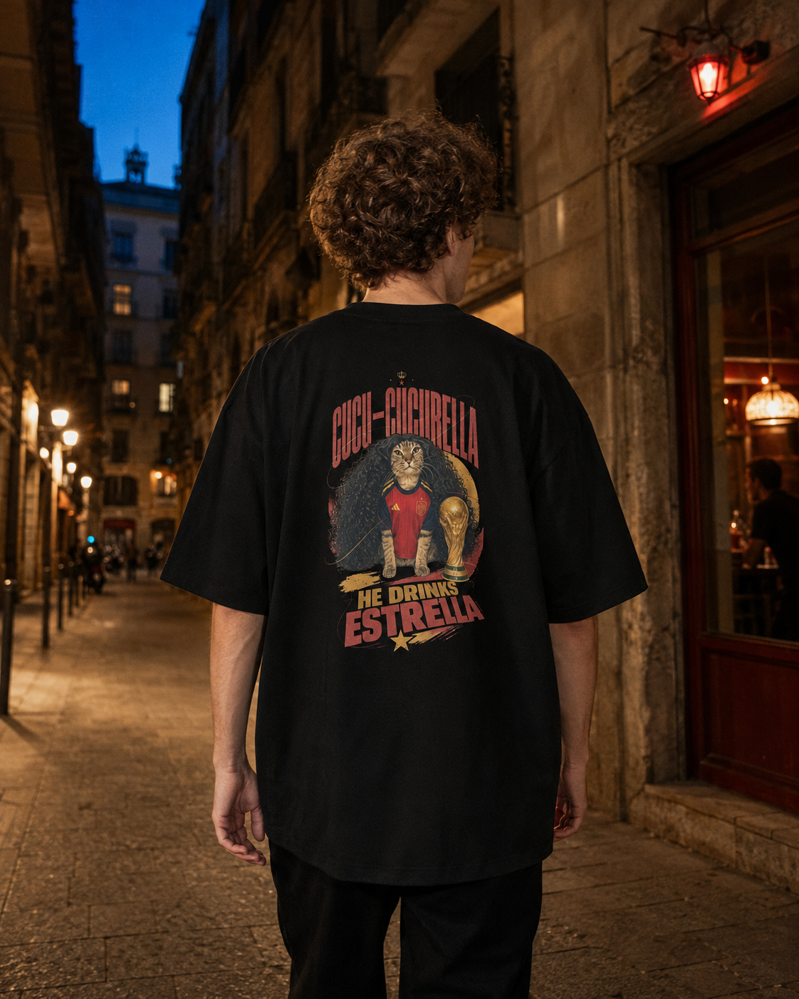 CUCU-CUCURELLA - Camiseta oversized