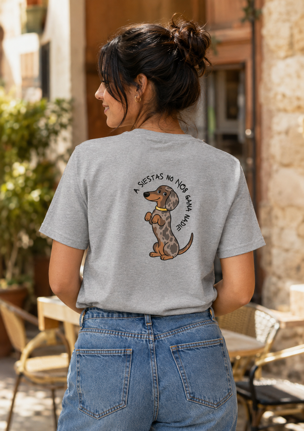 ¡Teckel(ro) mucho! - Camiseta unisex de algodón orgánico