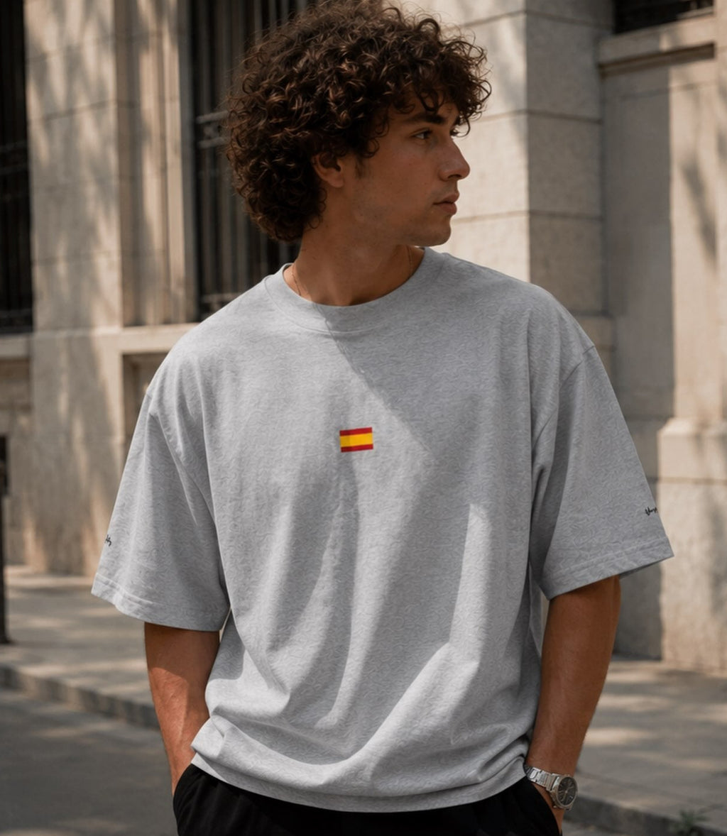 Cumple tus Sueños - Organic Oversized high neck t-shirt